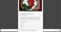 Desktop Screenshot of diningin.wordpress.com