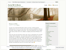 Tablet Screenshot of jackmblogs.wordpress.com