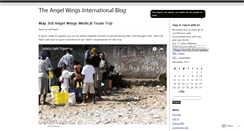 Desktop Screenshot of angelwingsblog.wordpress.com