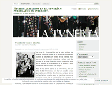 Tablet Screenshot of latuneria.wordpress.com