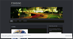 Desktop Screenshot of f3wsinc.wordpress.com