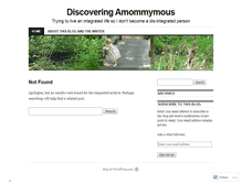 Tablet Screenshot of amommymous.wordpress.com