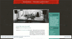 Desktop Screenshot of hbmusicindustry.wordpress.com