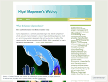 Tablet Screenshot of nigelmagowan.wordpress.com