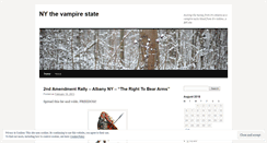 Desktop Screenshot of nythevampirestate.wordpress.com