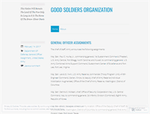 Tablet Screenshot of goodsoldiersorg.wordpress.com