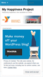 Mobile Screenshot of myhappinessprojectjenniferharris.wordpress.com