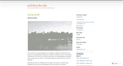 Desktop Screenshot of andthentherain.wordpress.com