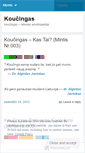 Mobile Screenshot of koucingas.wordpress.com