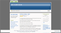 Desktop Screenshot of drvldb.wordpress.com