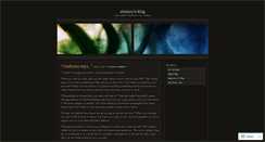 Desktop Screenshot of aliais10.wordpress.com