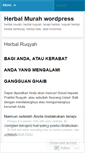Mobile Screenshot of herbalmurah.wordpress.com