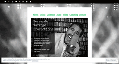 Desktop Screenshot of fernandotarango.wordpress.com