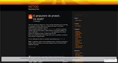 Desktop Screenshot of netoo.wordpress.com