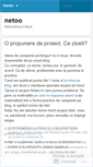 Mobile Screenshot of netoo.wordpress.com