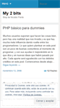 Mobile Screenshot of my2bits.wordpress.com