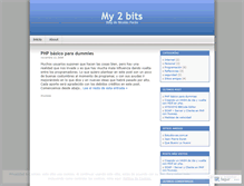 Tablet Screenshot of my2bits.wordpress.com