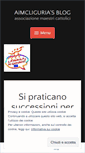 Mobile Screenshot of aimcliguria.wordpress.com