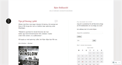 Desktop Screenshot of bjarebokhandel.wordpress.com