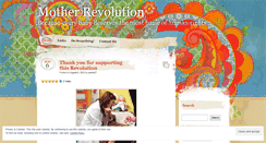 Desktop Screenshot of motherrevolution.wordpress.com