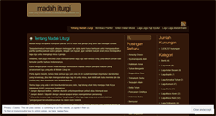 Desktop Screenshot of madahliturgi.wordpress.com