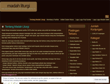 Tablet Screenshot of madahliturgi.wordpress.com
