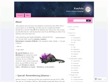 Tablet Screenshot of kiwiado.wordpress.com