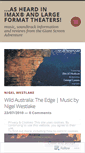 Mobile Screenshot of imaxsoundtracks.wordpress.com