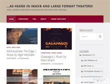 Tablet Screenshot of imaxsoundtracks.wordpress.com