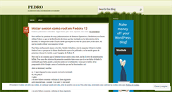 Desktop Screenshot of pedrorechez.wordpress.com
