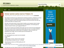 Tablet Screenshot of pedrorechez.wordpress.com