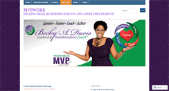Desktop Screenshot of mvpwork.wordpress.com