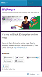 Mobile Screenshot of mvpwork.wordpress.com