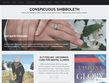 Tablet Screenshot of conspicuousshibboleth.wordpress.com