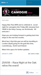 Mobile Screenshot of camogiebelgium.wordpress.com