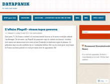 Tablet Screenshot of datapanik.wordpress.com