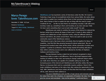 Tablet Screenshot of mytalenthouse.wordpress.com