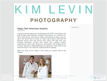 Tablet Screenshot of kimlevinphotography.wordpress.com