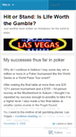 Mobile Screenshot of hitorstand.wordpress.com