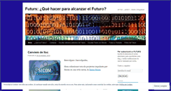 Desktop Screenshot of futurs.wordpress.com