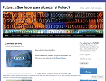 Tablet Screenshot of futurs.wordpress.com