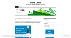 Desktop Screenshot of driveldrivel.wordpress.com