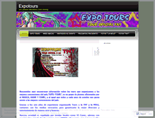 Tablet Screenshot of expotours.wordpress.com