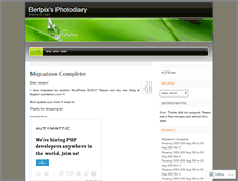Tablet Screenshot of bertpixflickr.wordpress.com