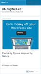 Mobile Screenshot of dadigitallab.wordpress.com