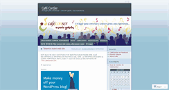 Desktop Screenshot of cafeconser.wordpress.com
