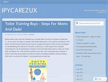 Tablet Screenshot of ipycarezux.wordpress.com