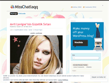 Tablet Screenshot of misschatlaq.wordpress.com