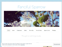 Tablet Screenshot of fancifulsparrow.wordpress.com