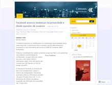 Tablet Screenshot of consuus.wordpress.com